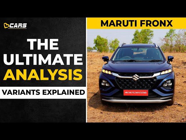 Fronx Variants Explained | Sigma, Delta, Delta+, Zeta, Alpha | The Ultimate Analysis | Apr 2023