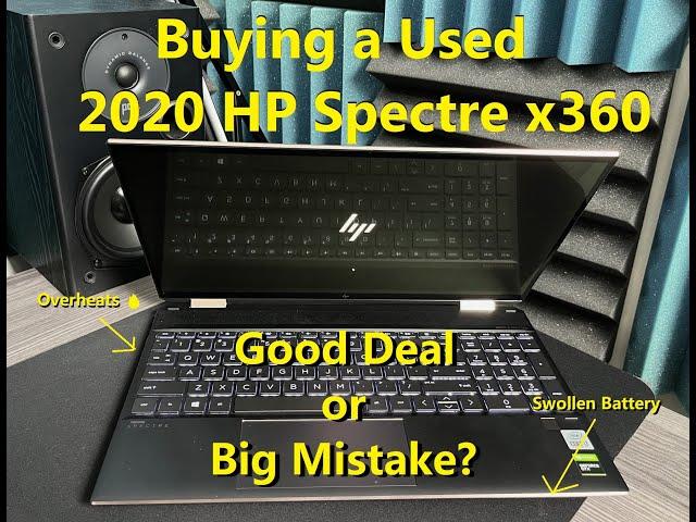 Buying a used 2020 HP Spectre x360 off eBay: Good deal with big problems!