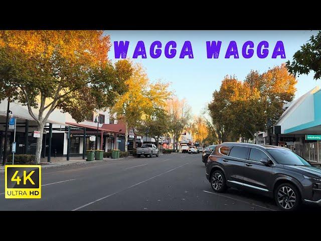 Wagga Wagga City Complete Walking Tour - 4K HDR