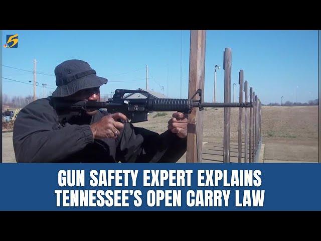 Gun safety expert explains Tennessee's open carry law in detail