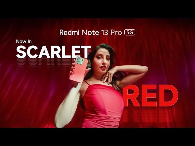 Redmi Note 13 Pro | All-New Scarlet Red