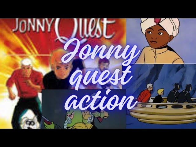 HQ / HannaBarbera Some Action scenes from Jonny Quest