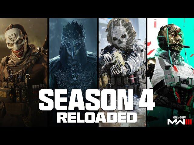 NEW SEASON 4 RELOADED OPERATOR BUNDLES SHOWCASE (Minecraft TF141, Ultra Skins, &) - Modern Warfare 3