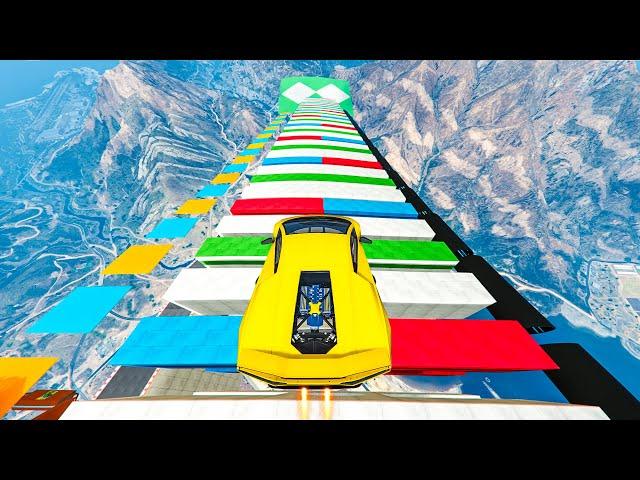 GTA 5 MULTI MEGA RAMP ▸ NO COPYRIGHT GAMEPLAY | 4K 60FPS | 598 | GTA GAMEPLAY for TIKTOK & YOUTUBE