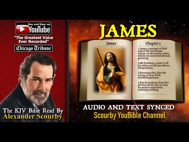 59 | Book of James | Read by Alexander Scourby |The GREATEST VOICE Ever Recorded!