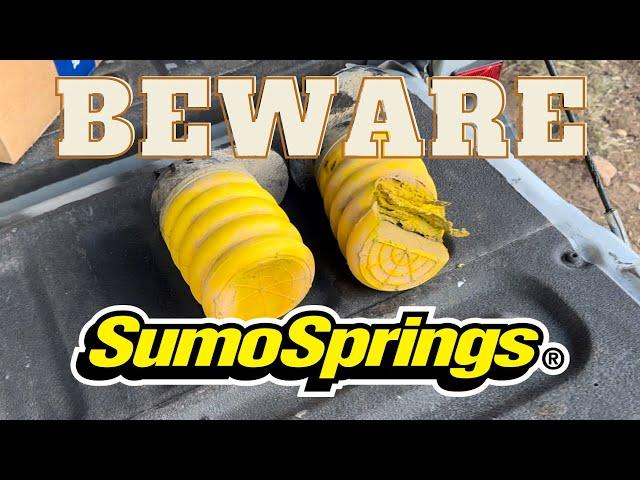 Sumo Springs. Watch this before you buy.