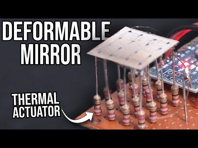 Moving mirrors with heat