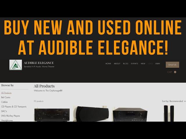 Buy New AND Used Online at Audible Elegance!