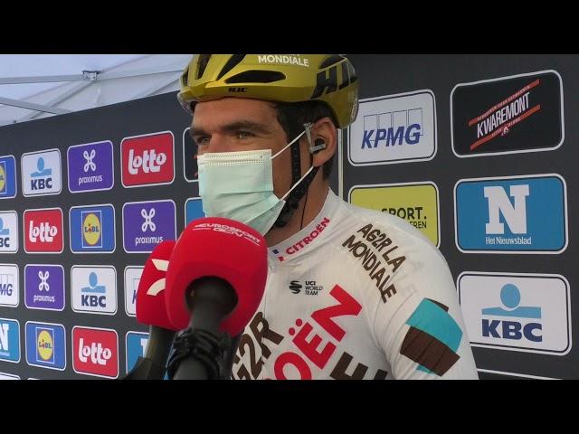 Greg Van Avermaet - Interview at the start - Gent-Wevelgem 2021