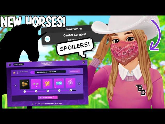 NEW FREE REWARDS SYSTEM, PEGASUS & UNICORN MAGICAL HORSES, NEW AREA & MORE!! STAR STABLE SPOILERS!!