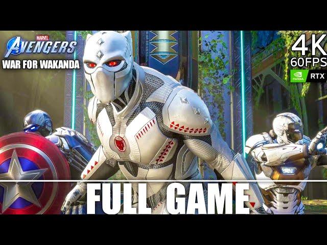 BLACK PANTHER WAR FOR WAKANDA FULL GAME Gameplay Walkthrough [4K 60FPS] PC - No Commentary