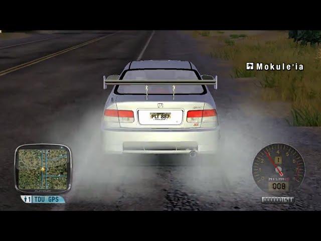 RWD 1999 Honda Civic Si Coupe | Test Drive Unlimited Platinum