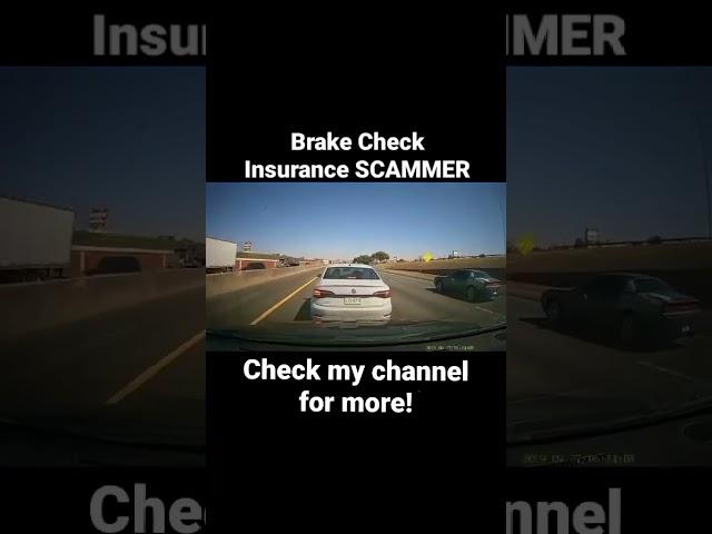 Brake Check Insurance Scam #scamming #dashcam #scam #scams #scamstory #scammer #scamwebsitereports