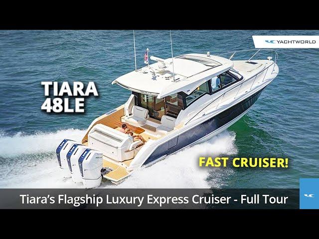 2024 Tiara 48LE: Luxury Express Cruiser  FULL Yacht Walkthrough! 