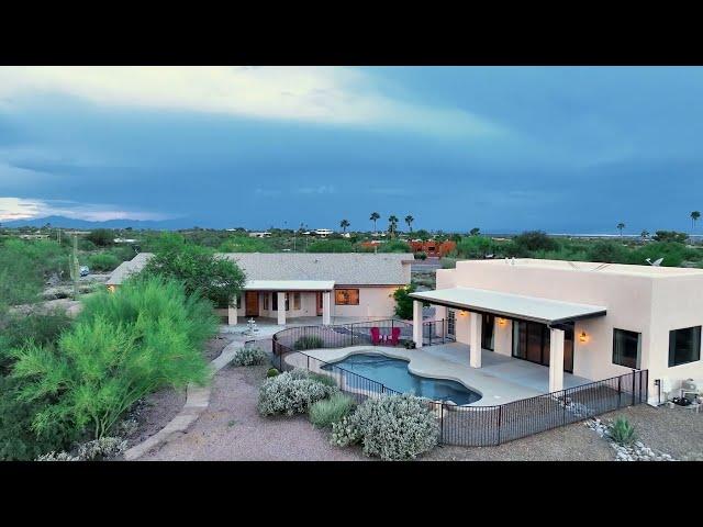 For Sale, Tucson AZ 3.61 acres, Guest House, Pool & Panoramic Views!!