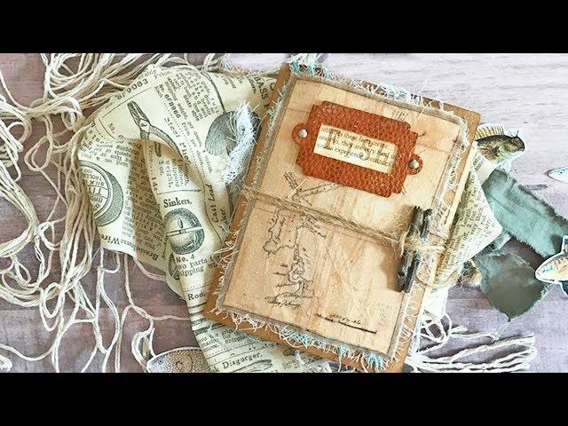 Masculine Junk Journal: Fish Stories Flip Through