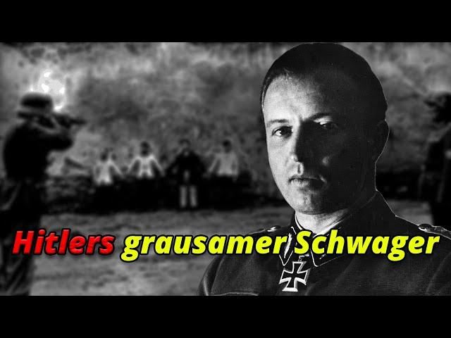 Die GRAUSAMEN MASSAKER von Hermann Fegelein |  Hitlers abscheulicher Schwager (Dokumentation)