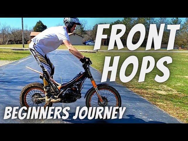 Front Wheel Hops - HOW I LEARNED