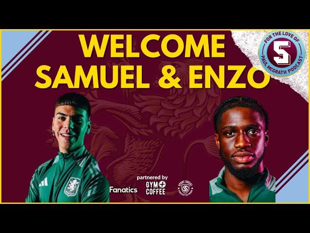 Welcome Enzo Barrenechea and Samuel Iling Junior