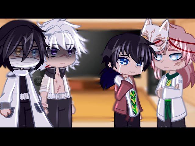 Hashiras React To Tomioka Giyuu Angst // Demon Slayer // MANGA // Gacha Club