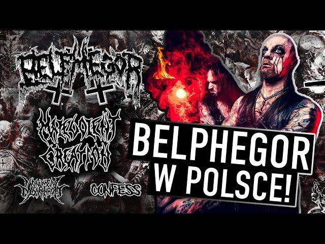 BELPHEGOR W POLSCE! Ciekawe czy będzie co zbierać...