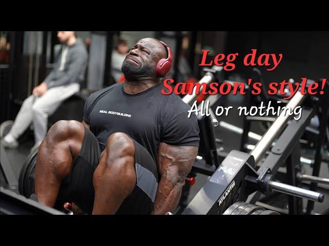 Leg workout | Samson Dauda