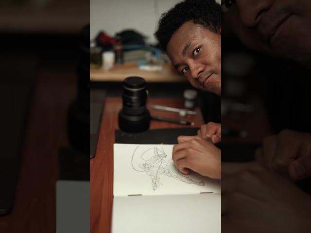 [ASMR] Drawing Scorpion From Mortal Kombat