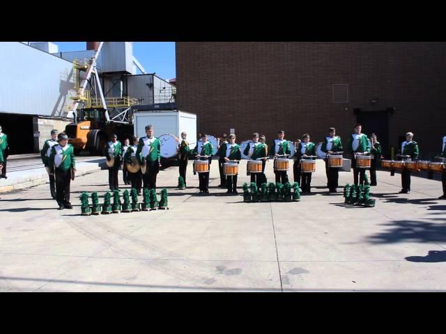 GSMB Drum Line Warm-up 1