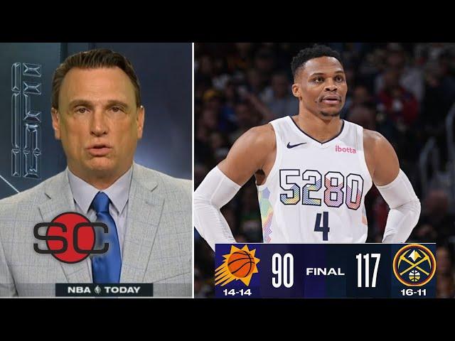 Russell Westbrook is finaly piece to Nikola Jokic win title again - ESPN on Nuggets def. Suns 117-90