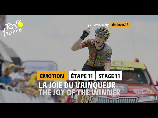 Winner's emotion - Stage 11 #TDF2022