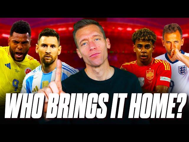 Will England Do It? Can Messi Make History? | My Euro 2024 and Copa America Final Preview!