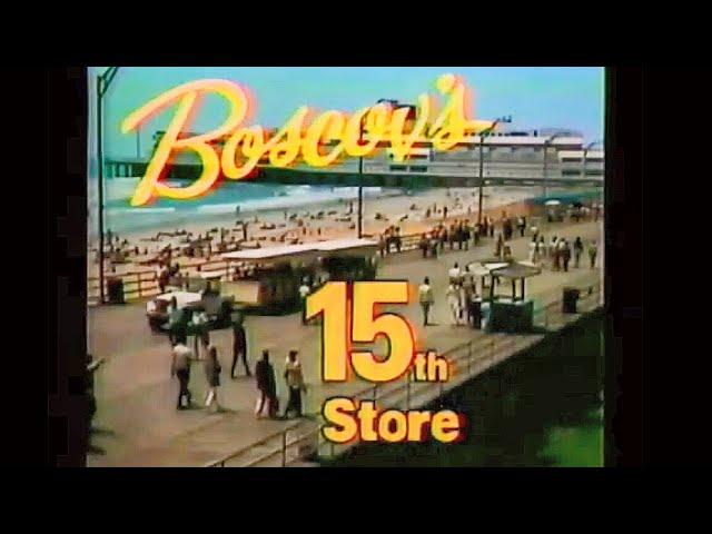 BOSCOV'S Commercial 1988 Atlantic City 15th Store Grand Opening