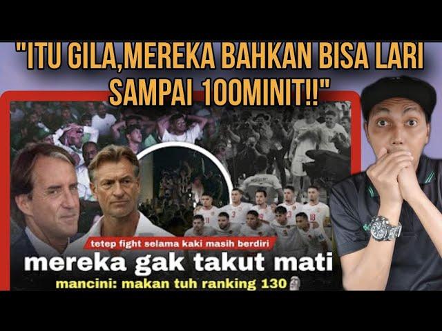 Itu Gila, Mereka Bahkan Bisa Lari Sampai 100 Menit!! Mancini: Dibilangin Gapercaya, Publik Arab Demo