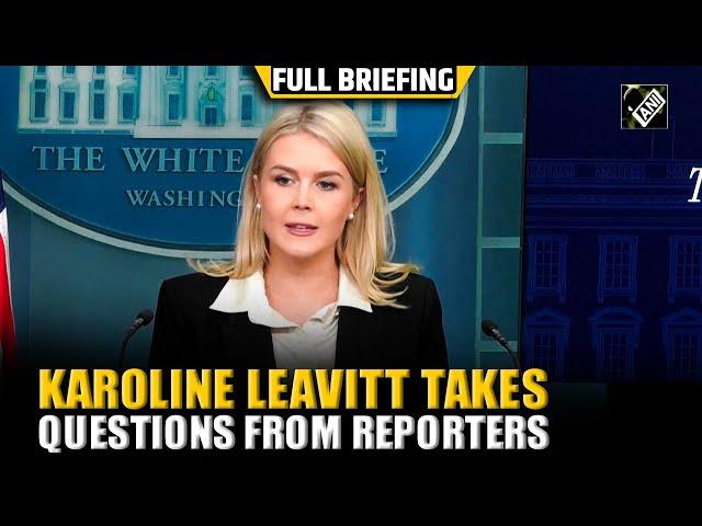 BREAKING: White House Press Secy Karoline Leavitt briefs media after House passes GOP Budget Bill