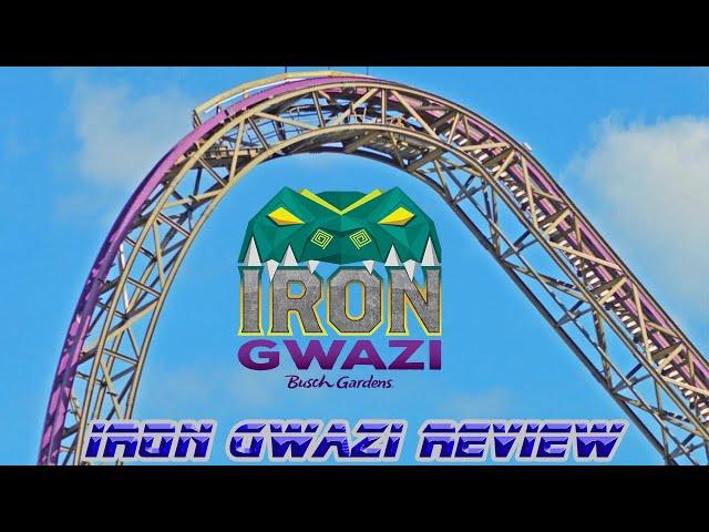 Iron Gwazi Review | NEW FOR 2022 RMC Hyper Hybrid Busch Gardens Tampa