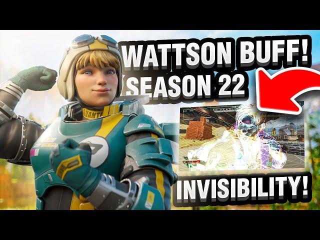 ALL Buffs & Nerfs Apex Legends Season 22: WATTSON BUFFED, Aim Assist NERFED, and Crypto Invisible!