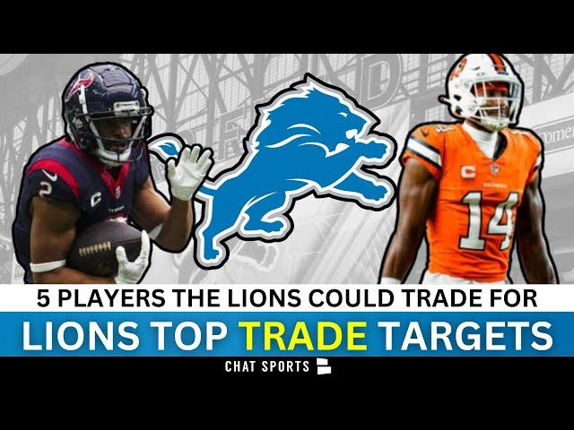 Lions Trade Targets: 5 Players Holding Out Who Detroit May Trade For Led By Robert Woods