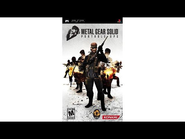 Metal Gear Solid: Portable Ops Review for the PSP