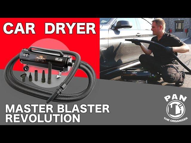 Air Force Master Blaster Revolution CAR DRYER REVIEW AND DEMO!