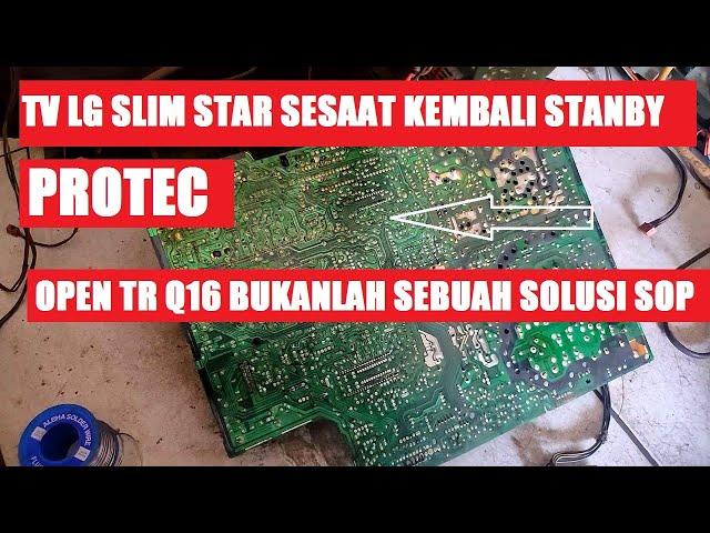 TV LG SLIM 21 GAGAL STAR( PROTEK)