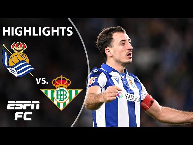 Real Sociedad vs. Real Betis | LALIGA Highlights | ESPN FC