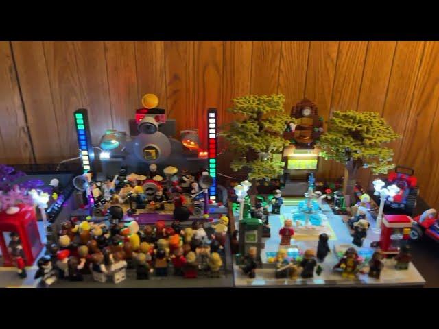 Quick look at my lit up city of blocks.