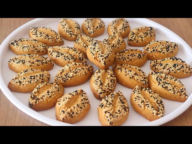 ONE EATS WANTS MORE  Coconut Sweet Salty Cookies Recipe.