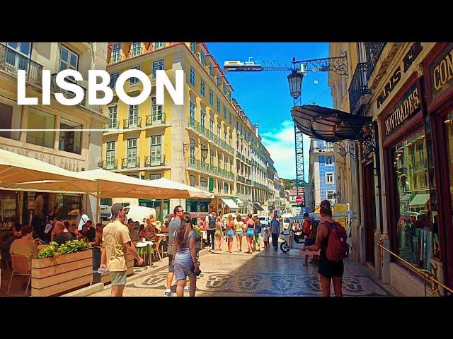 Lisbon Walking Tour From Chiado To Rossio - Summer in Portugal