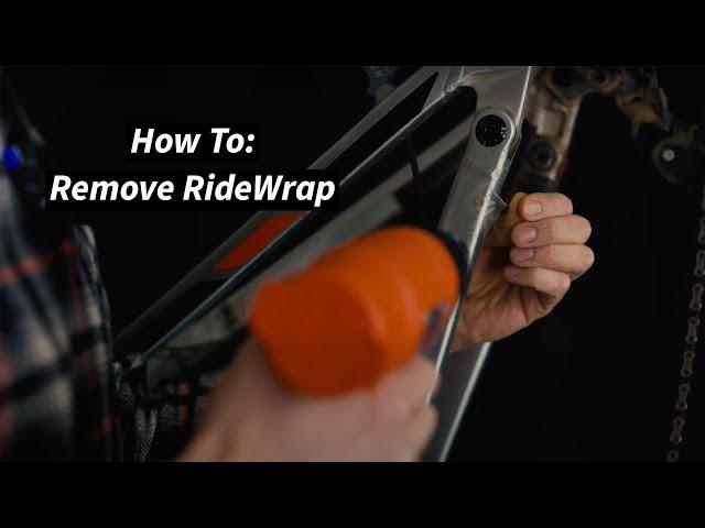 HOW TO : Remove RideWrap Film