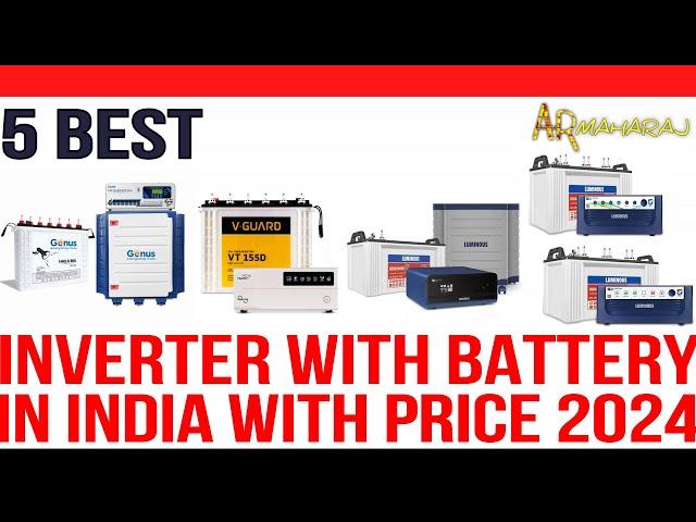 Top 5 Best Inverter with Battery in India 2024 | Home Inverter and Battery Review & Price 2024