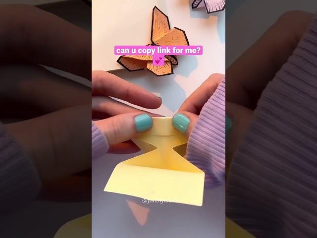 DIY cute butterfly bookmark *sOpHistiCaTed twErKiNg* | JULIA GISELLA | musicad