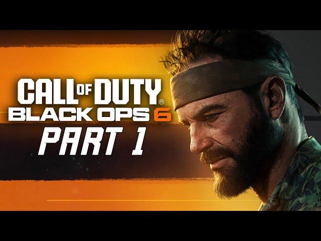 CALL OF DUTY BLACK OPS 6 Campaign Walkthrough Part 1 - Bishop Takes Rook (FULL GAMEPLAY)