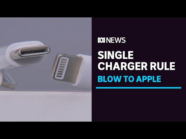 European Union rules all smartphones will require the same charger from 2024 | ABC News