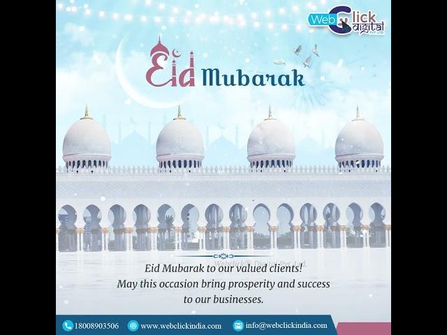 Id-ul-Fitar 2023 | Eid Mubarak | Webclick Digital Pvt Ltd